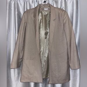 Tan blazer